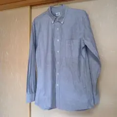 グレーの長袖ワイシャツ Lサイズ
