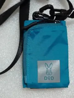 DoD コンパクト マルチウォレット　ウサゼニーレ　ネックストラップ付き