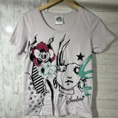 スカラー　ラメ柄　Tシャツ