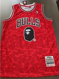 NBAブルズNO.93 snoop dogバスケットボールユニフォーム L
