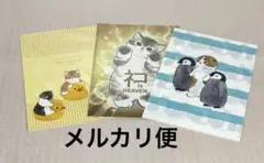 mofusand★クリアファイル　ネコis HEAVEN ペンギン　モフサンド