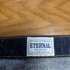 ETERNAL デニムトートバッグ ダークブルー