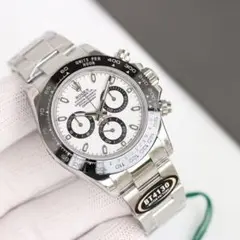 ROLEX デイトナ ホワイト クロノグラフ
