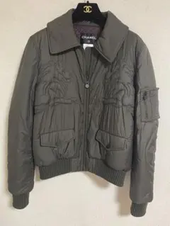 CHANEL シャネル ブルゾン ライオン カーキー