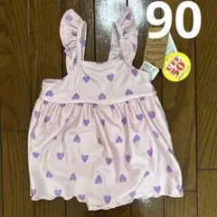 女の子　水着　90