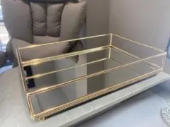 インテリアトレイ / ミラートレイ / ゴールドトレイ