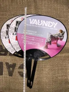 モンバス　VAUNDY うちわ　３枚セット　非売品②