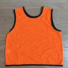 子供用　ビブス　オレンジ
