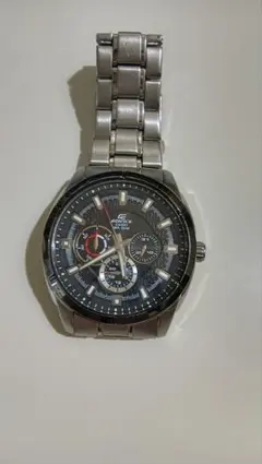 【清掃・電池交換済】CASIO EDIFICE 腕時計 EF-327
