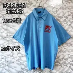 古着 SCREEN STARS スクリーンスターズ XLサイズ 半袖ポロシャツ