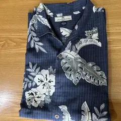 Tommy Bahama アロハシャツ ネイビー