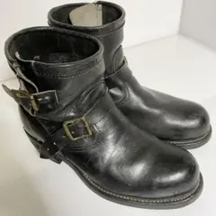 CHIPPEWA チペワ ショートエンジニアブーツ ブラック レザー