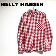 限界価格⭐︎【美品】HELLY HANSEN 長袖シャツ チェック Lサイズ