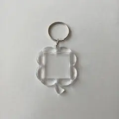 アクリル製 クローバーキーホルダー
