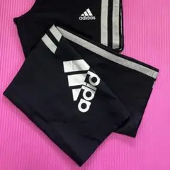 adidas Climalite トレーニングパンツ 黒