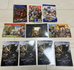CAPCOM ポストカード　御剣怜侍　逆転裁判　モンスターハンター　10枚