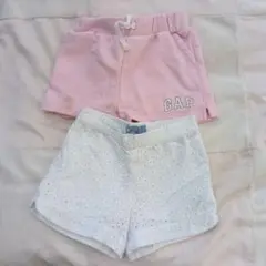 babygap ハーフパンツセット