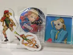 キャミイ　ストリートファイター　アクリルスタンド　アクリルブロック