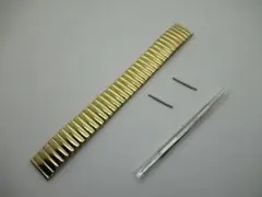 16mm　蛇腹ベルト　収縮バンド　ゴールド　ハミルトン　ベンチュラのメンズに