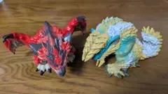 モンスターハンター フィギュア 鎮座獣　リオレウス　ジンオウガ　セット