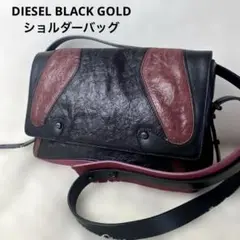 【美品】DIESEL BLACK GOLD ショルダーバッグ leather