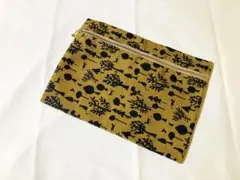 【クリアランスSALE！】フラットポーチ　ハンドメイド