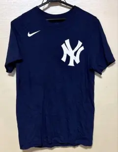 ニューヨークヤンキース Tシャツ　ナイキ　ネイビー Sサイズ