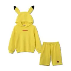 ポケットモンスター☆なりきり ピカチュウ セットアップ 上下セット 110cm