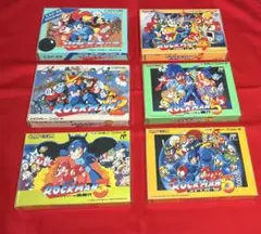 【新品・未開封あり】ファミコン ロックマン1.2.3.4.5.6