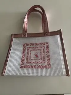 《限定》紀ノ国屋　ミニクリアバッグ　ローズピンク　紀伊國屋　紀伊国屋