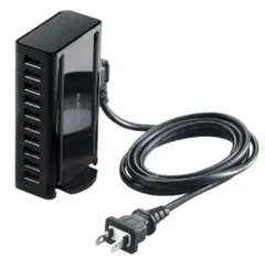 エレコム USB充電器 60W USB-A×10 EC-ACD04BK