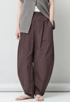 Curensology ナイロンドロストパンツ BR