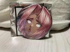 c106 対魔忍　アヘ顔ヒロイン缶バッジ　イングリッド