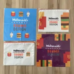 マクドナルド　福袋　ビームスデザイン　ポーチとクリーナークロス　２セット