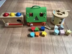 木製おもちゃ 3種