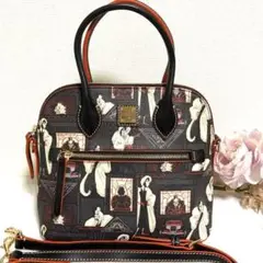 ⬛︎ Dooney u0026 Bourke ヴィランズクルエラ⬛︎バッグ ディズニーコラボ