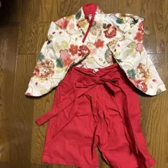 【サイズ80-90】ハンドメイド ベビー袴