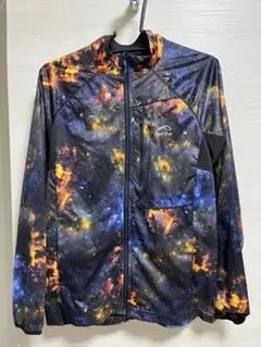 ワークマン　ファインドアウト　宇宙柄　メンズMサイズ　パーカー