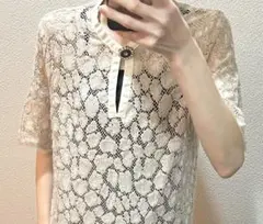 美品 muller of yoshiokuboレース トップス ミュラー