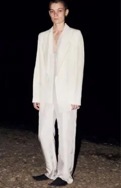 gabriela coll garments シルクパンツ ホワイト ガブリエラ