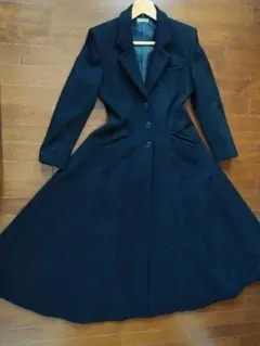 ATELIER BOZ アトリエボズ ロングコート フレアロングコート 黒
