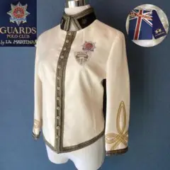 【希少】未使用GUARDS POLO CLUB ハッキングジャケット 白