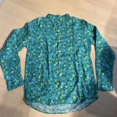 beams シャツ　花柄