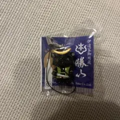 勝山酒造　キーホルダー　緑
