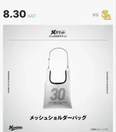 zozoマリンスタジアム 配布　メッシュショルダーバッグ