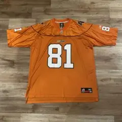 CFL BC Lions Reeb シャツ古着オレンジ2XL