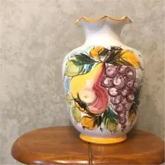 アンティーク イタリア製 大型 花瓶 ↓