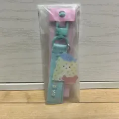 刺繍ストラップ　まるもふびより　モップ