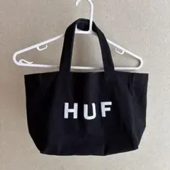 HUF ハンドバッグ　ブラック