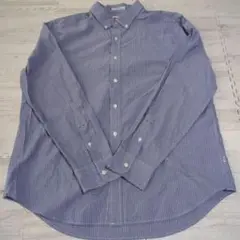 Levi's Lサイズ ストライプ ボタンダウンシャツ